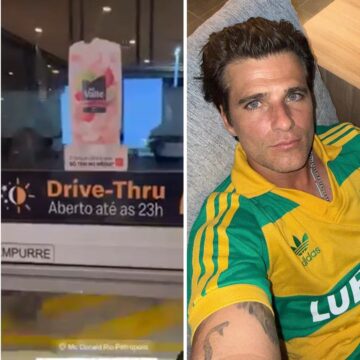 Bruno Gagliasso é criticado após reclamar de McDonald’s fechar 10 minutos mais cedo