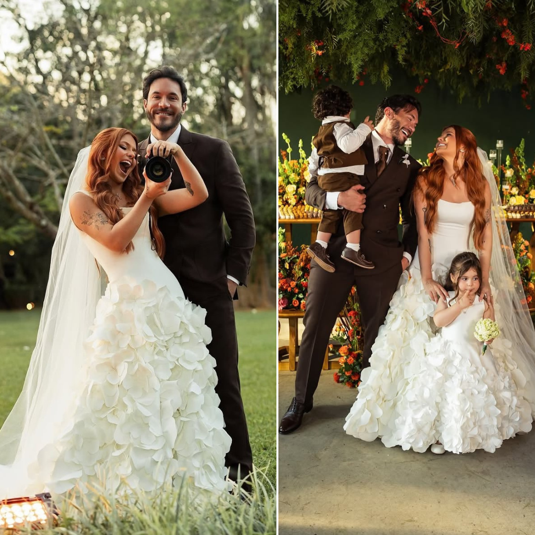 Viih Tube abre álbum com fotos inéditas do casamento com Eliezer: ‘Melhor dia da minha vida’