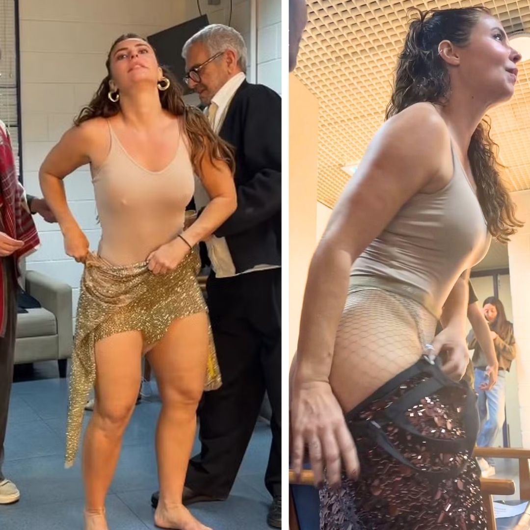 Paolla Oliveira brinca ao mostrar perrengues para vestir looks: ‘Uma humilhação’