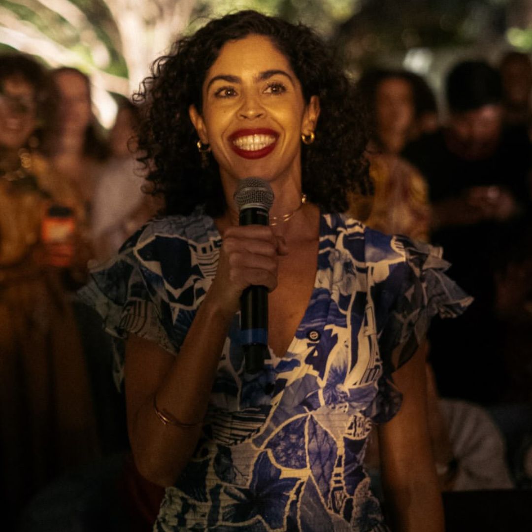 Bela Gil abre álbum de fotos da inauguração do seu novo restaurante, Preta Maria, em São Paulo