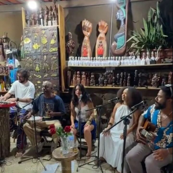 Thiago Thomé, Gab Ferruz, Illy e Dja Luz fazem ensaio aberto do projeto ‘Encantamento’