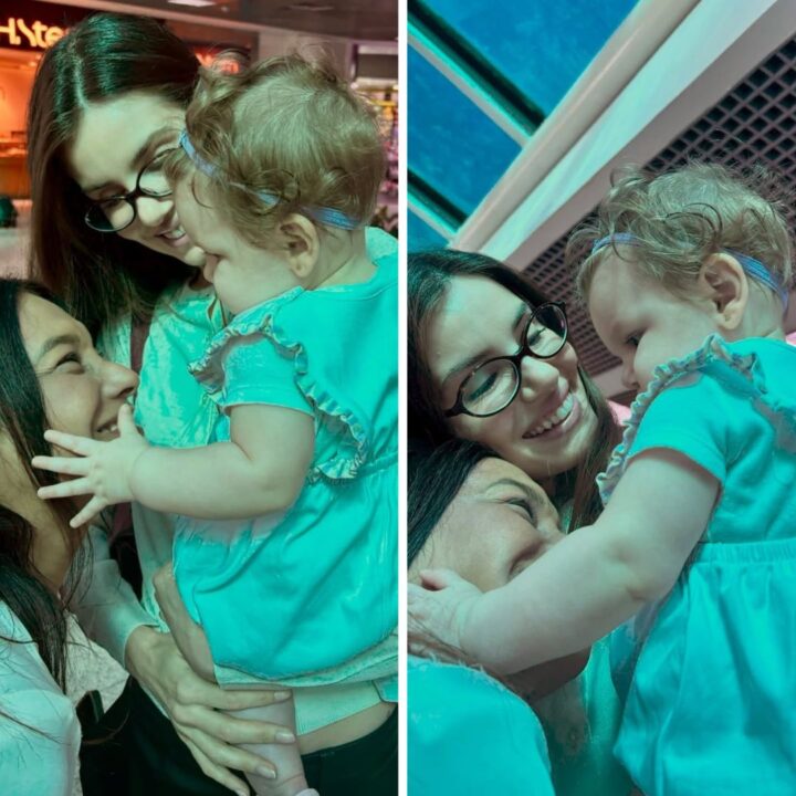 Dira Paes encanta ao mostrar encontro com filha de Klebber Toledo e Camila Queiroz; veja fotos