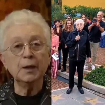Aguinaldo Silva é homenageado com estrela na Calçada da Fama da Globo