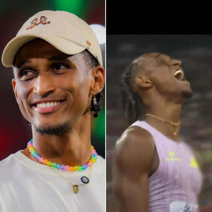 Alison dos Santos faz história e bate recorde mundial nos 400m com barreiras