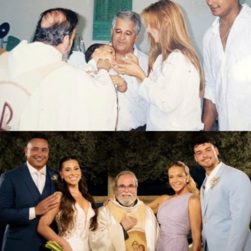 Padre que batizou filho de Xanddy e Carla Perez celebra casamento do jovem mais de 20 anos depois