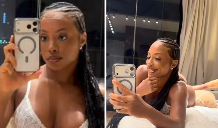 Ex-BBB baiana surge irreconhecível em vídeo usando lingerie