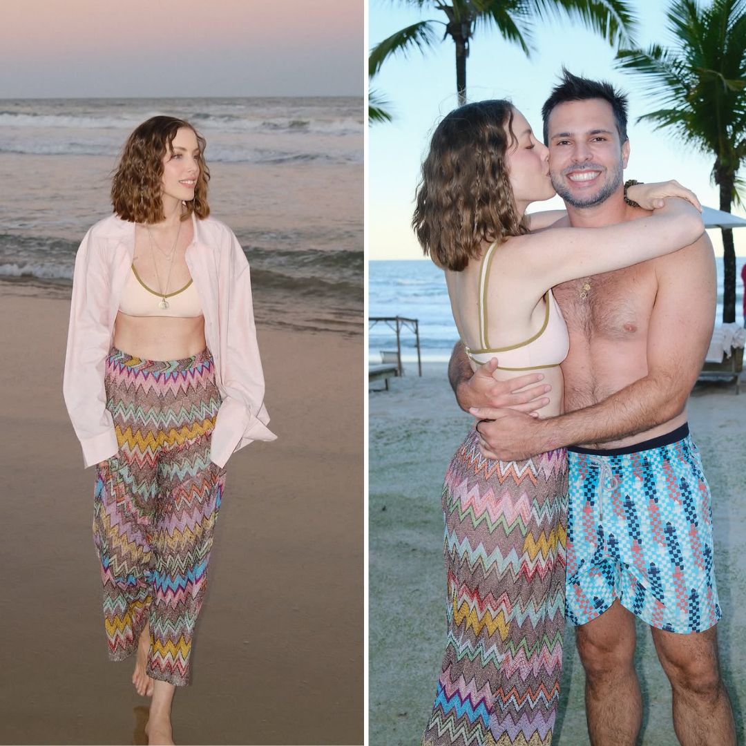 Fabiana Justus compartilha novos registros com família e amigos em Itacaré; veja fotos