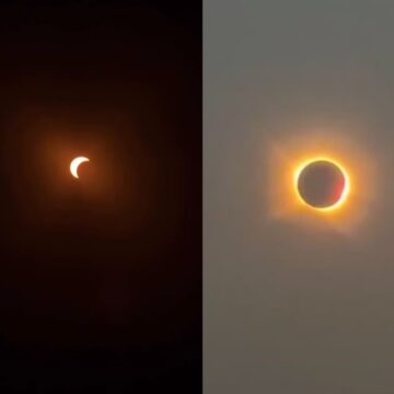 Eclipse solar total gera onda de vídeos nas redes; veja os registros