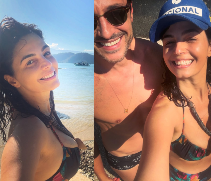 Emanuelle Araújo aproveita dia de folga em praia paradisíaca e compartilha fotos; veja