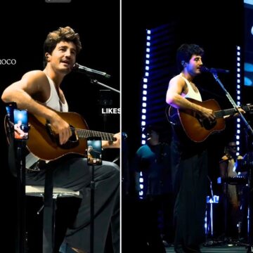 Tiago Iorc apresenta show da turnê ‘Troco Likes 10 anos’ na Concha Acústica; veja vídeo