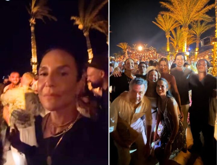 Ivete Sangalo curte noite em Mykonos ao lado da família durante férias na Grécia