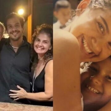 Amigo das “exs”: Marcello Novaes homenageia mãe do seu primeiro filho
