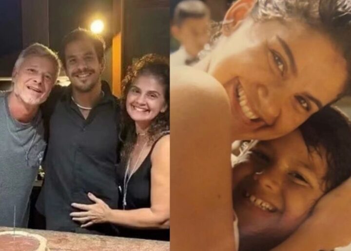 Amigo das “exs”: Marcello Novaes homenageia mãe do seu primeiro filho