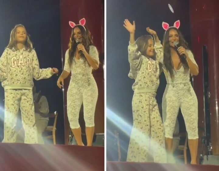 Filha de Ivete Sangalo encanta ao sambar com a mãe durante show em São Paulo