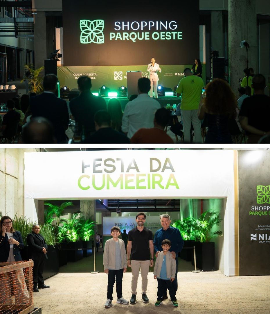 Shopping no Oeste da Bahia celebra avanço das obras com Festa da Cumeeira