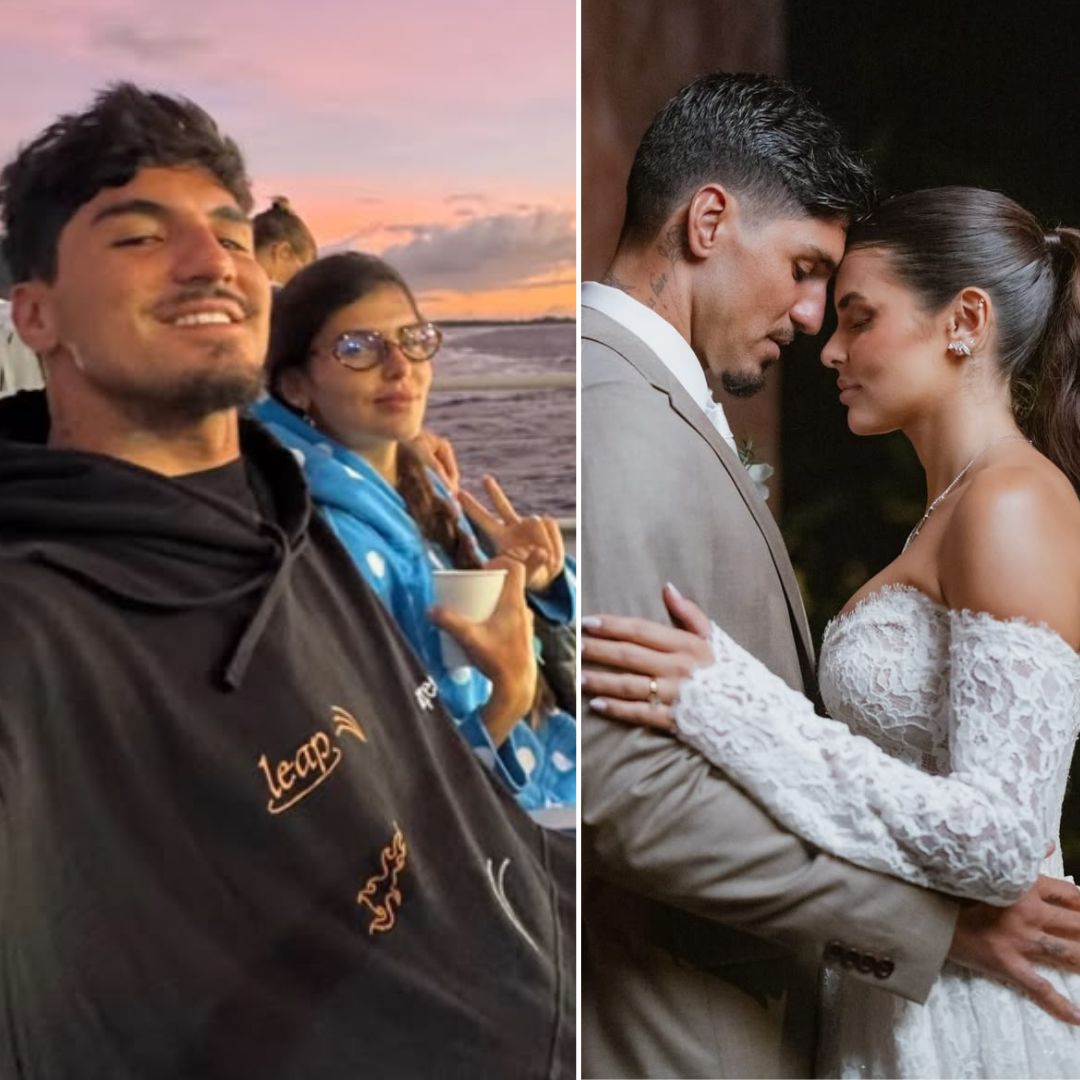 Gabriel Medina se declara para Isabella Arantes durante lua de mel na Polinésia Francesa: ‘Minha melhor amiga’