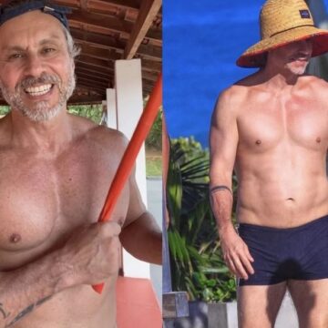 Alexandre Nero afirma que foto em que aparece bombado foi feita com IA: “A cachaça não me deixa ter um corpo assim”