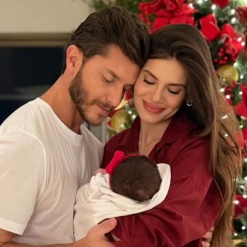 Klebber Toledo celebra Dia dos Pais ao lado da primeira filha com Camila Queiroz: “A vida ganha um novo sentido”