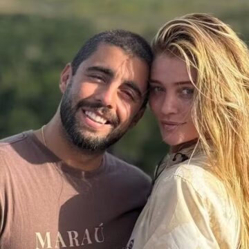 Esposa de Pedro Scooby afasta boatos de crise no casamento: ‘As especulações a gente deixa pra lá’