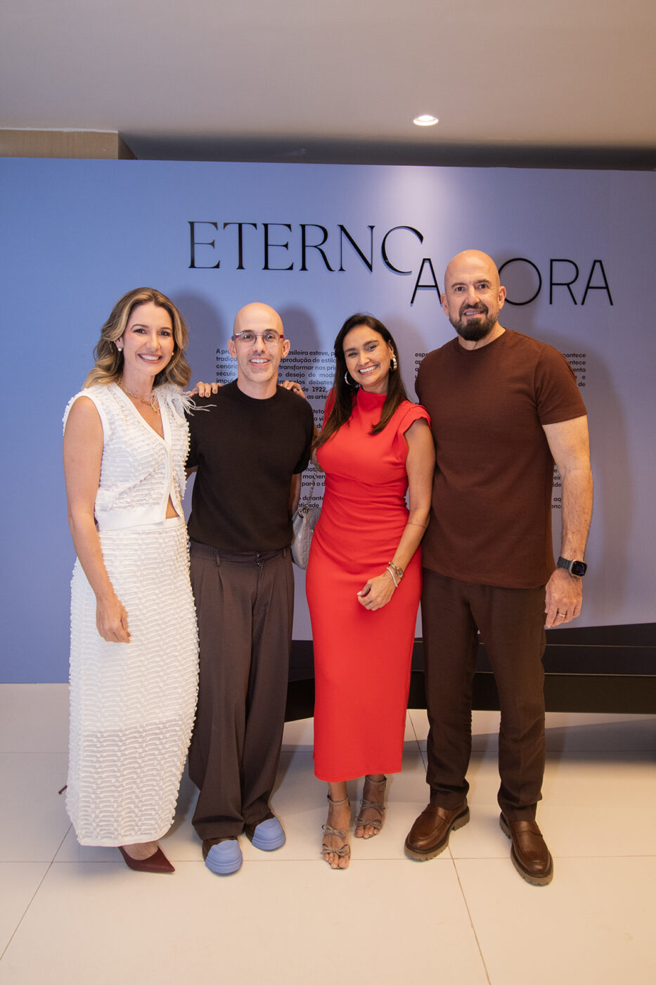 Manuela Andrade, Gabriel Magalhães, Nicole Luz e Maurício Lins