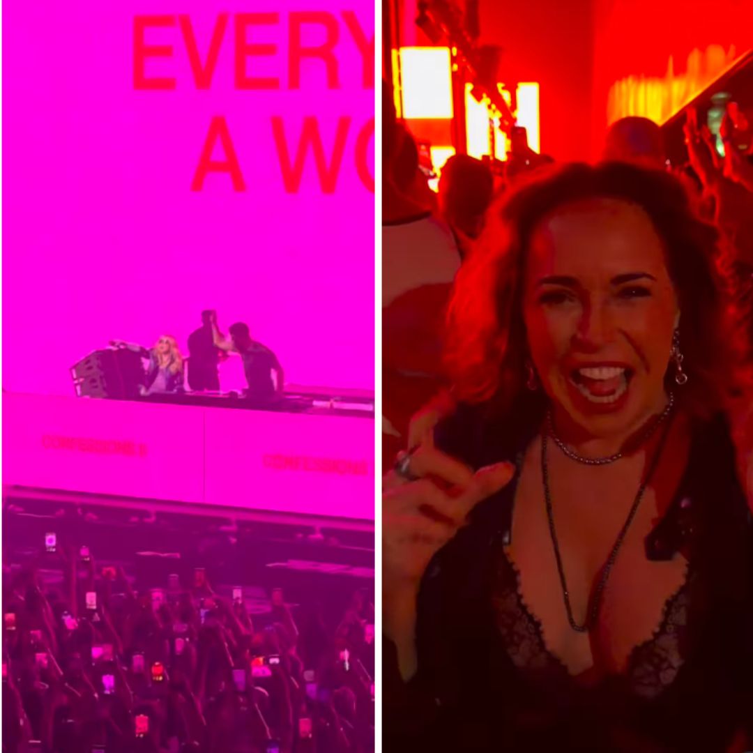 Fã assumida, Daniela Mercury curte show de Madonna em Amsterdã
