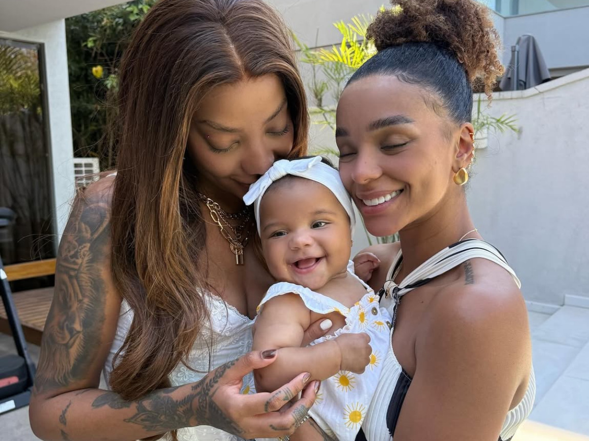 Brunna Gonçalves diverte ao falar sobre nova fase de Zuri, sua filha com Ludmilla: “Xuxa o dia inteiro”