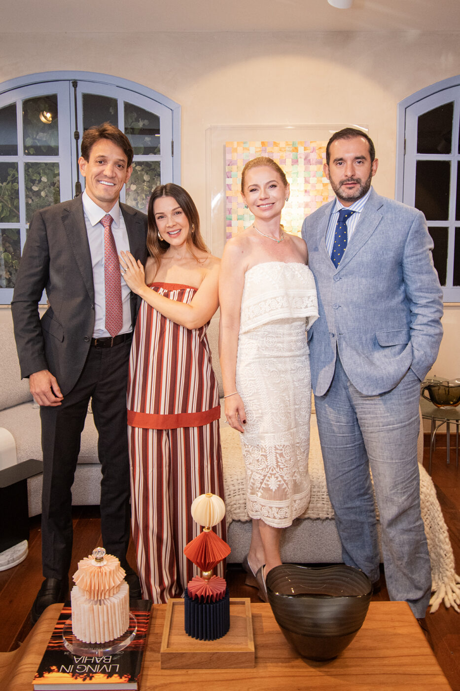 Gabriel Andrade, Eduarda Reis, Amanda e João Daniel Jacobina