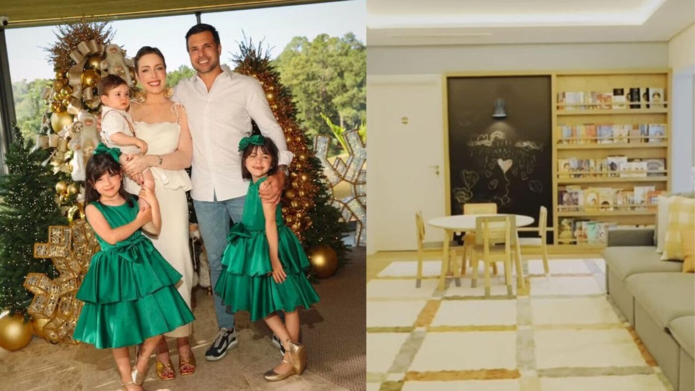 635 m² e cinema privativo: Veja todos os detalhes do apartamento que é refúgio de Fabiana Justus