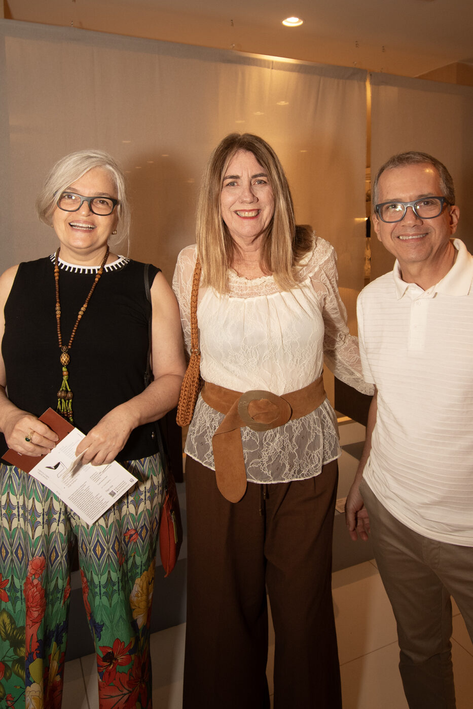 Katia Santa Rosa, Liliana Valente e Fernando Beckerath