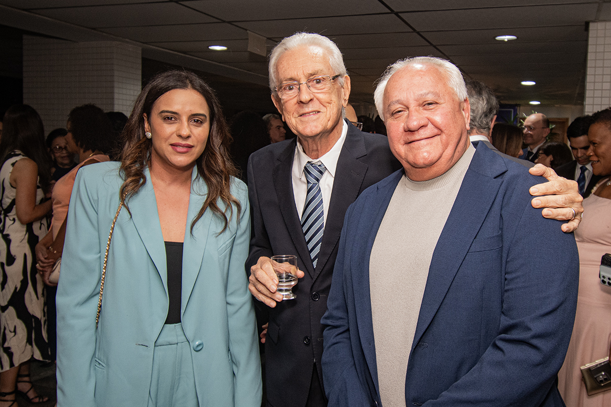 Laise Dantas, Jorge Jambeiro e Estácio Ramos