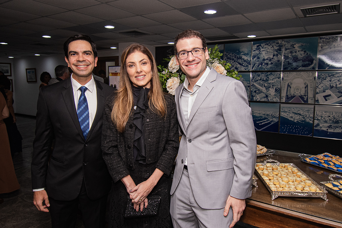 Lucas Villas Boas, Aline Pepe e Evandro Sousa