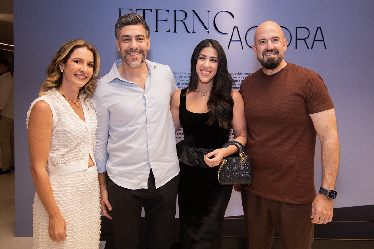 Manuela Andrade, Dantas Bento, Carol Gaspar e Maurício Lins
