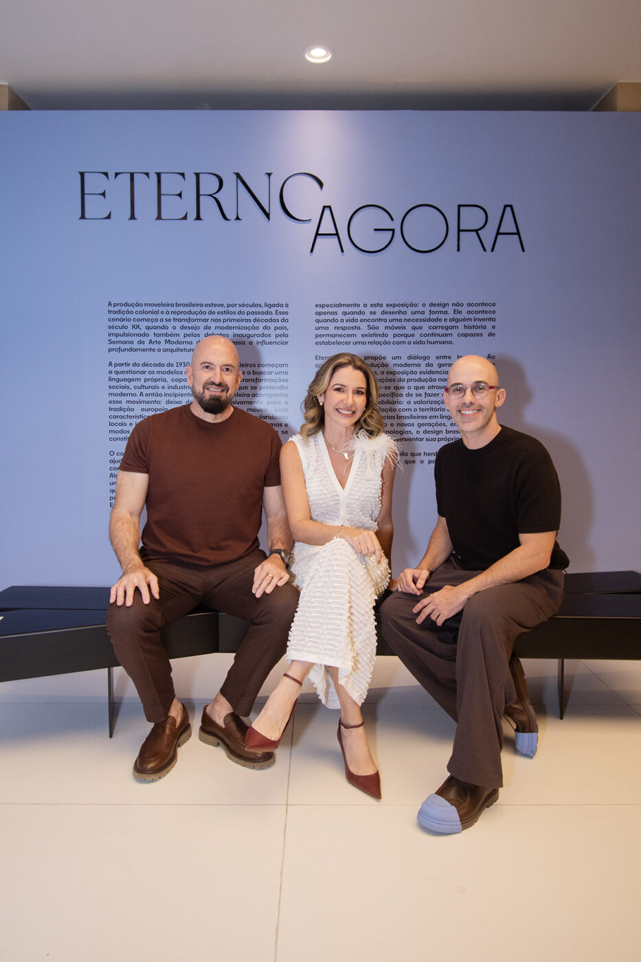 Mauricio Lins, Manuela Andrade e Gabriel Magalhães