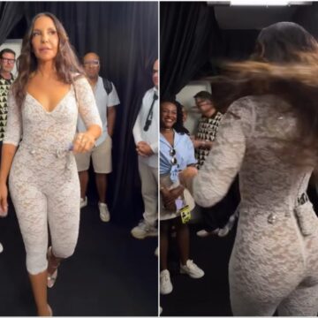 Ivete Sangalo aposta em look transparente para show da turnê Clareou em SP