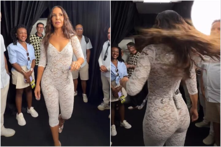Ivete Sangalo aposta em look transparente para show da turnê Clareou em SP