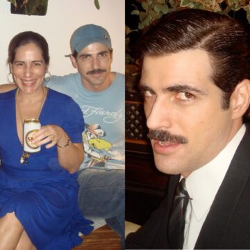 Reynaldo Gianecchini viraliza ao resgatar fotos de bastidores com Gloria Pires: ‘Turma boa’