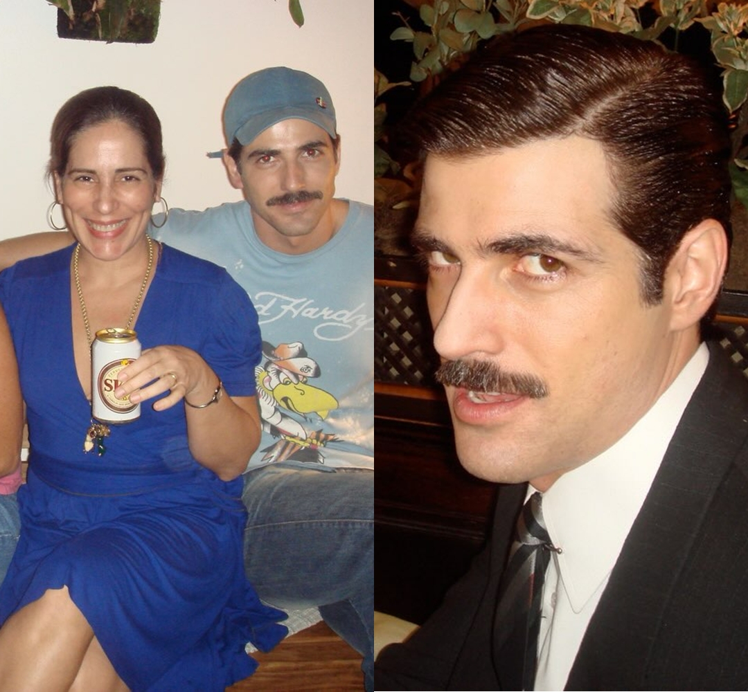 Reynaldo Gianecchini viraliza ao resgatar fotos de bastidores com Gloria Pires: ‘Turma boa’