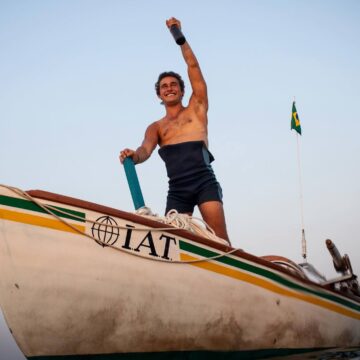 Filipe Bragança perde 12 kg para viver Amyr Klink no filme “100 Dias”
