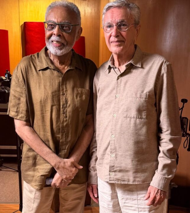 Gilberto Gil celebra aniversário de Caetano Veloso com homenagem especial: “Estamos ficando velhinhos juntos”