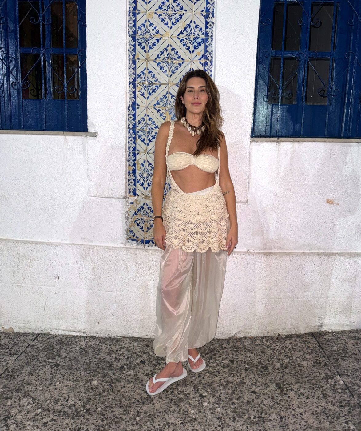 Fernanda Paes Leme curte Salvador com amigos e mostra registros da viagem: “Que comecem os jogos”