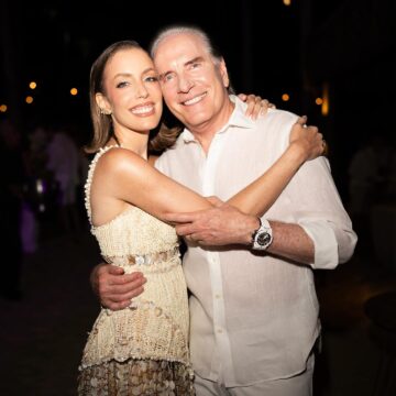 Roberto Justus brinca sobre casamento da filha Fabiana Justus na Bahia: ‘Não tive que pagar’