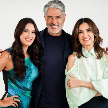 Fátima Bernardes fala sobre participação de William Bonner em projeto com a filha do ex-casal: “Estava nervoso”
