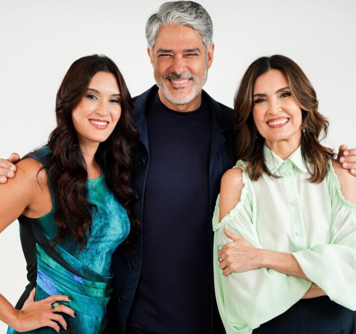 Fátima Bernardes fala sobre participação de William Bonner em projeto com a filha do ex-casal: “Estava nervoso”