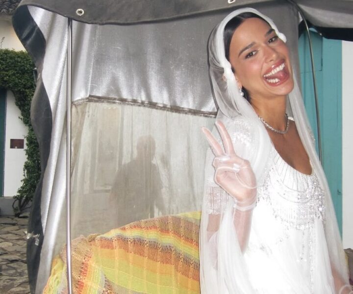 Theresa Fonseca revela bastidores do casamento com Gustav von Fürstenberg: “Estranhamente calma”