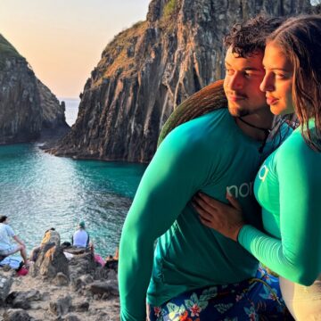 Filho de Xanddy e Carla Perez compartilha registros inéditos da lua de mel em Noronha; veja