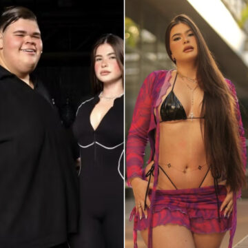 Noiva de Gordão da XJ revela doença crônica após perder 30 kg: “Vou carregar para sempre”