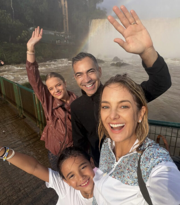 Ticiane Pinheiro encanta ao mostrar viagem às Cataratas do Iguaçu com a família: “Momento mágico”