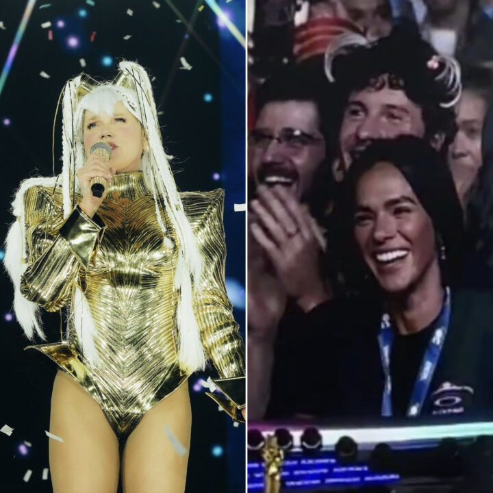 Xuxa viraliza após brincadeira com Shawn Mendes e Bruna Marquezine durante show: “Quero ser avó”