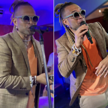 Buja Ferreira homenageia Carlinhos Brown em show animado no Candeal; veja como foi