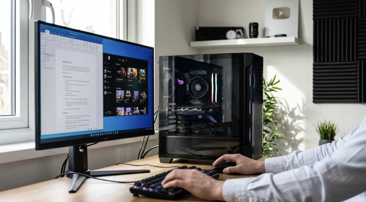 Máquinas potentes para jogar e trabalar sem comprometer o orçamento